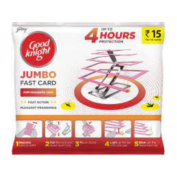 GOODKNIGHT JUMBO FAST CARD 1PC